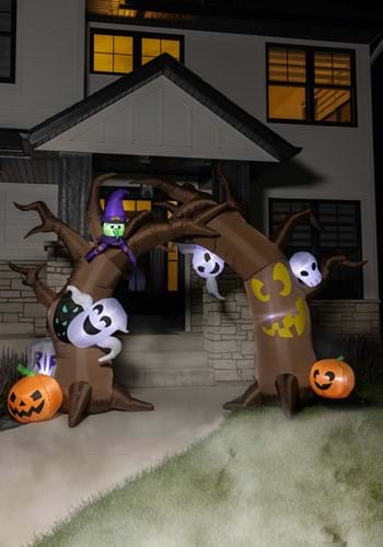 10FT Tall Jumbo Spooky Tree Arch Inflatable Decoration main